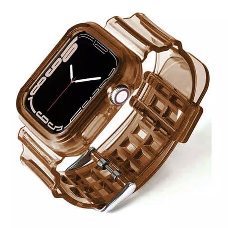 N00039 クリアカラー スポーツApple Watchバンド