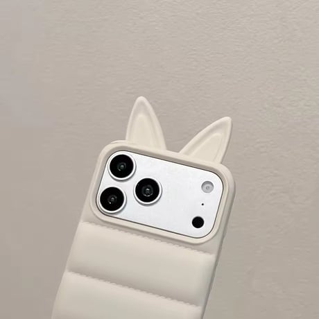 S75513 ねこみみダウンiPhoneケース