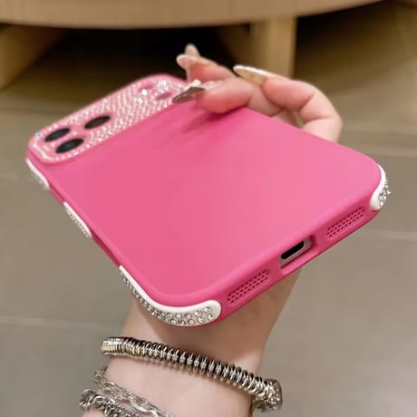 S75512 ジュエルカメラフレームiPhoneケース