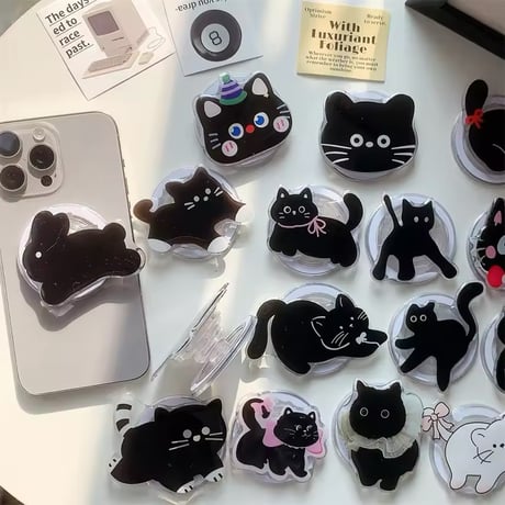 P0335 ゆるねこマグネットスマホソケット