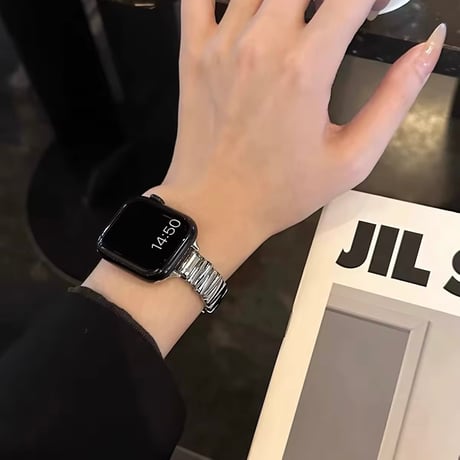 N00186 スリムメタル Apple Watchベルト