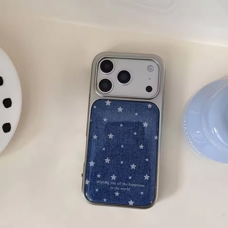 S75164 スターナイトデニム iPhoneケース