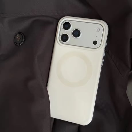 S75278 シンプルカラー MagSafe対応 iPhoneケース