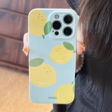 S74872 フレッシュレモンのiPhoneケース