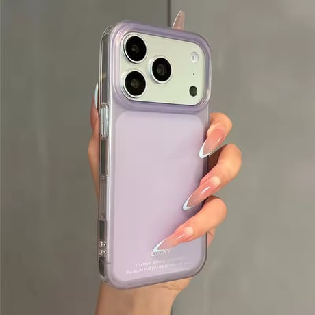 L62479 ミルキーカラー マット iPhoneケース