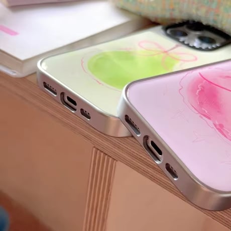 S74915 フルーツリボン iPhoneケース