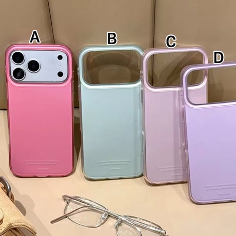 S75547   キャンディーカラーiPhoneケース