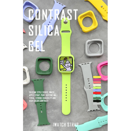 N00085 Color Pop シリコンApple Watchバンド