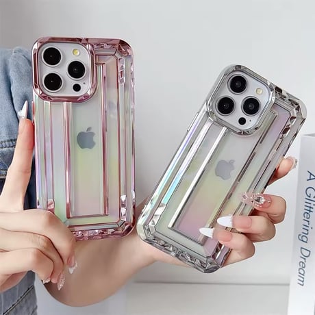 L26169 ジュエルエッジグリッターiPhoneケース