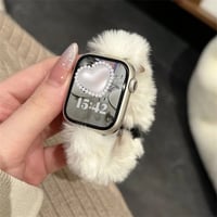 【即納商品】N00108 ふわもこ Apple Watchベルト