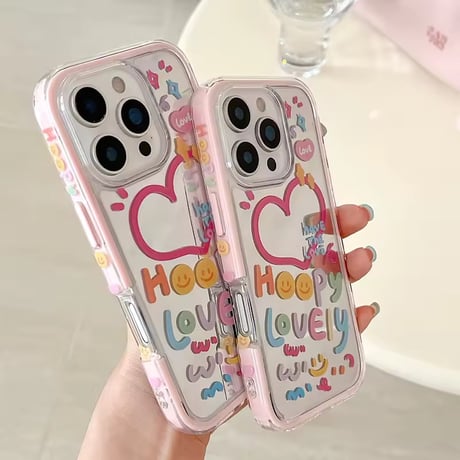 K22838 スマイリーポップミラーiPhoneケース