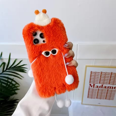 S75123 もこもこドール iPhoneケース