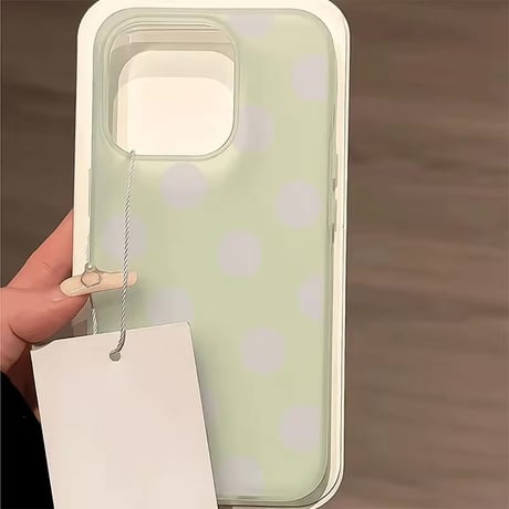 S75291 ドット柄iPhoneケース
