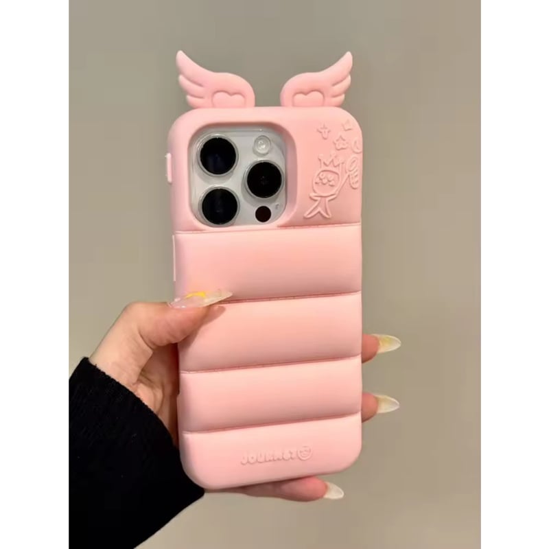 S74699 Angel Wing Puffy iPhoneCase | nanomita