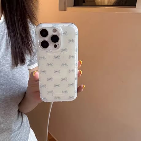 S74900 ミニリボンシャワー iPhoneケース