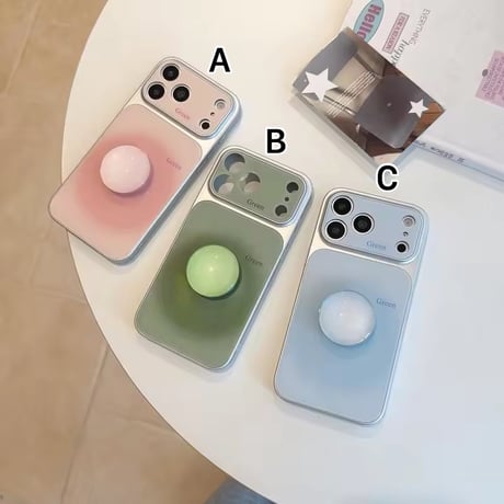 K23150 ころんパステル グリップiPhoneケース