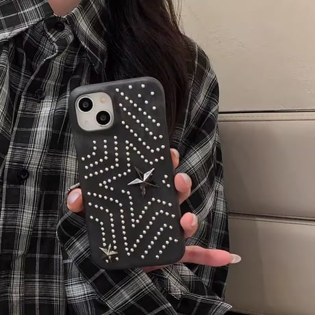 S75169 スターシャイン スタッズ iPhoneケース
