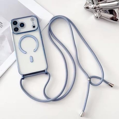 K22977 MagSafe対応 ショルダーストラップ付き iPhoneケース