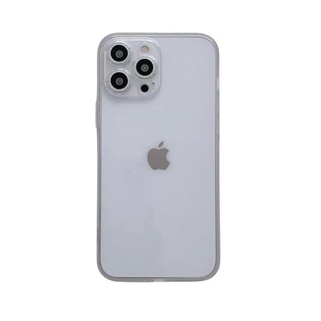 L61917 グリッターエッジ クリアiPhoneケース