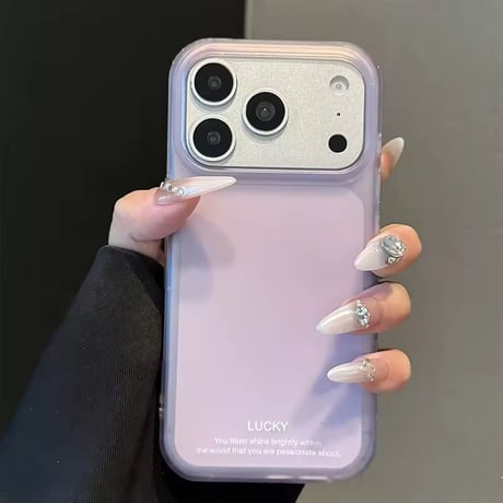 L62479 ミルキーカラー マット iPhoneケース