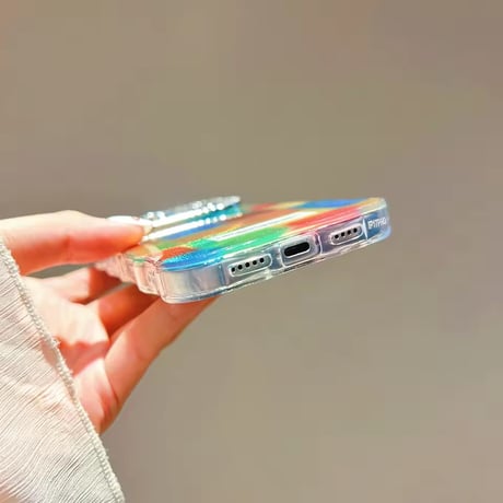 S75165 ジュエルレインボー ミラーステップ iPhoneケース