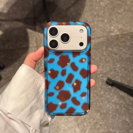 S75258 カラーレオパード iPhoneケース