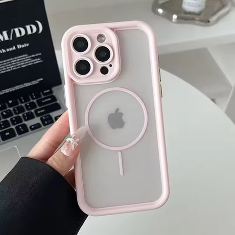 L62286 フレームカラーMagSafe対応iPhoneケース
