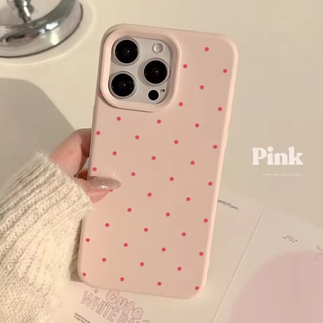 S75162 チェリードット iPhoneケース