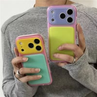 S75681 ポップバイカラー iPhoneケース