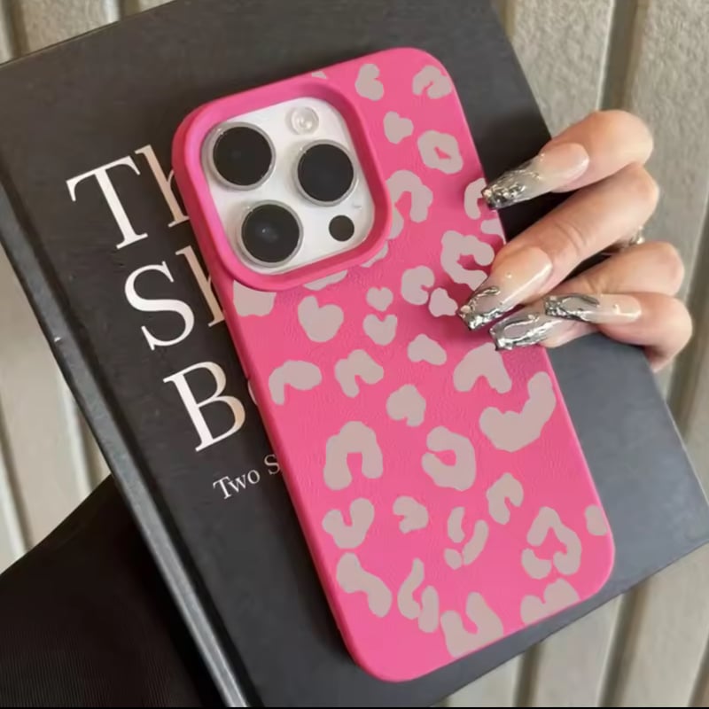 S74956 カラフルレオパード iPhoneケース | nanomita