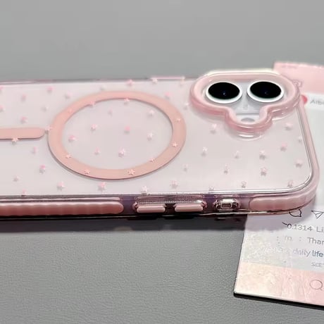 L62323 スターシャワー MagSafe対応 iPhoneケース