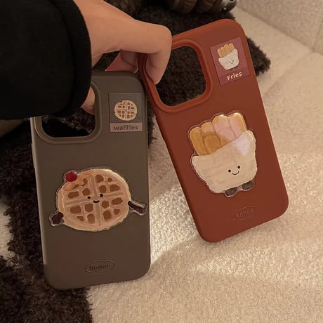 S74378 カフェスイーツフレンズiPhoneケース