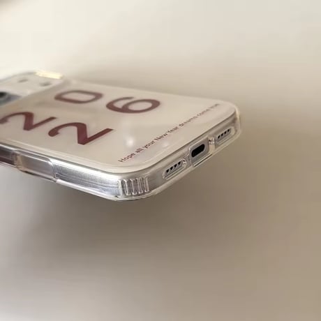 S75227 《2026》 ナンバーデザインiPhoneケース