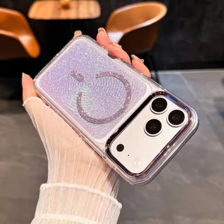 S75570 キラめきリングデザイン MagSafe対応 iPhoneケース