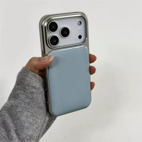 S75650 ニュアンスメタルフレーム iPhoneケース