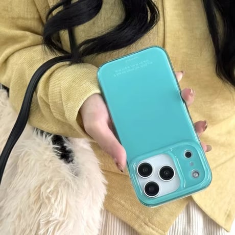 S75119 ぷっくりクリアシェル iPhoneケース
