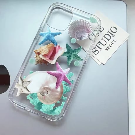 S74365 ポップデザイン クリア iPhoneケース
