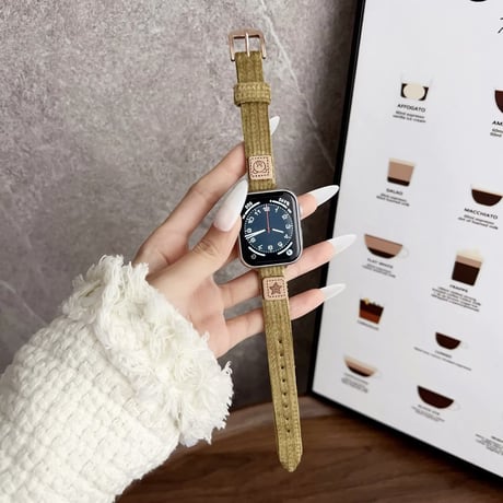 N00156 ファブリックテクスチャー Apple Watchバンド