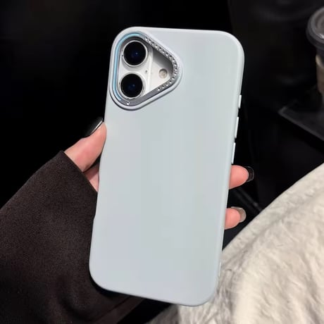 S74895 パステルシンプルカメラカバー iPhoneケース