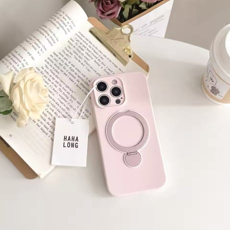 K22556 《Color Loop Ring Case》カラーループリングiPhoneケース