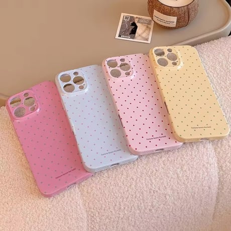 S74870 ちいさなドットのiPhoneケース