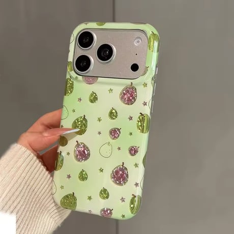 S75666 きらめくフルーツドット iPhoneケース