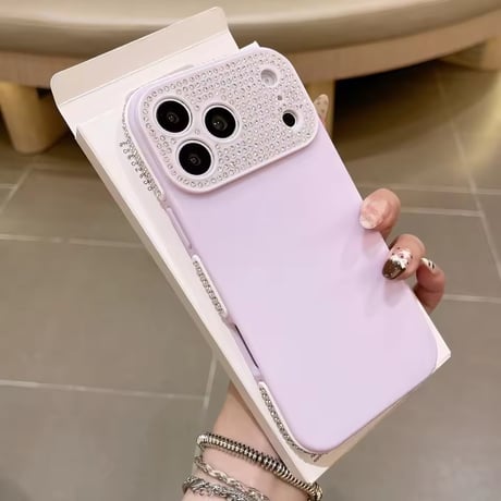S75512 ジュエルカメラフレームiPhoneケース