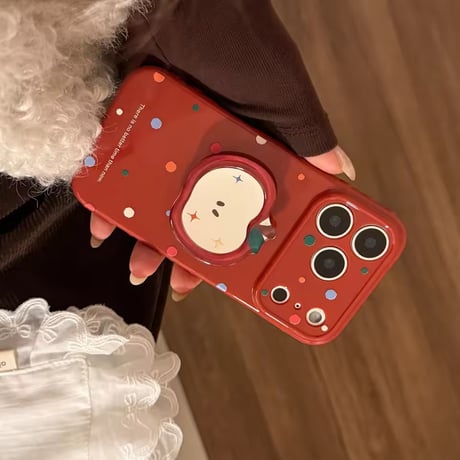 K23166 アップルグリップ付きiPhoneケース