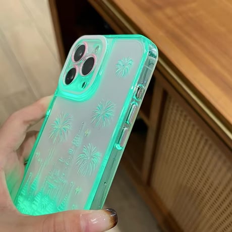 L62203 光るキャッスルiPhoneケース