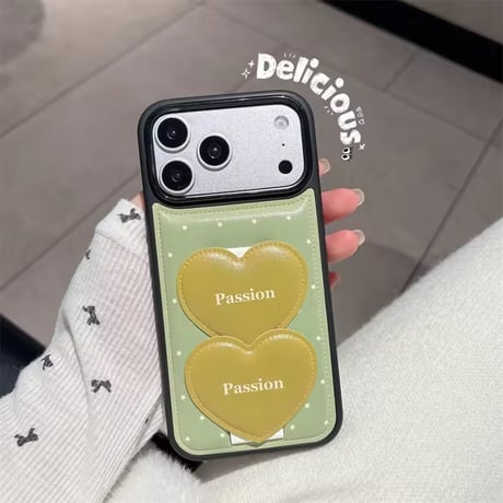 K23053 ハートスタンド付き iPhoneケース