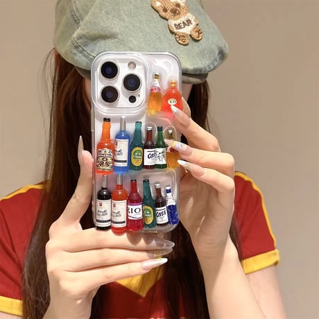 L62255 ミニボトルバーiPhoneケース