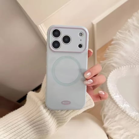 S75579 パステルカラーMagSafe対応iPhoneケース