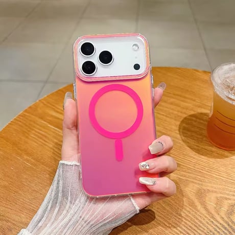 S75052 カラーフレーム MagSafe対応 iPhoneケース