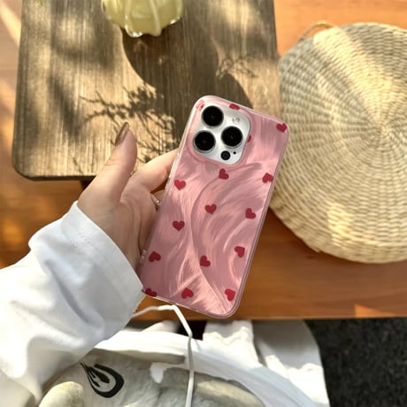 S74319 ぷかぷかハートのiPhoneケース